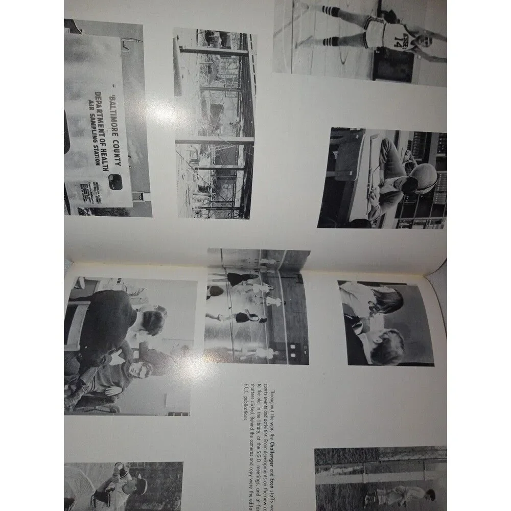 Vintage 1967 Essex Community College Challenger Yearbook Volume 3